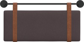 vidaXL Κρεμαστό Κεφαλάρι Σκούρο Καφέ Αντίκα PU