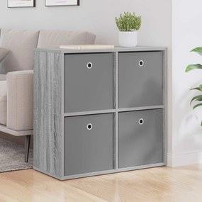vidaXL Πλαϊνό γραφείο Γκρίζο Σονομα 68,5 x 32 x 67 εκ