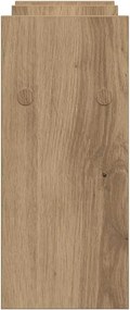 vidaXL Οργανωτής Γραφείου Artisan Δρυς 50 x 15,5 x 35,5 εκ.