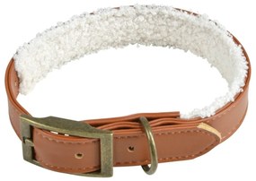 Περιλαίμιο - Κολάρο Wooly LoveStory από δερματίνη, με διαστάσεις 40x2cm - Μέγεθος Μ