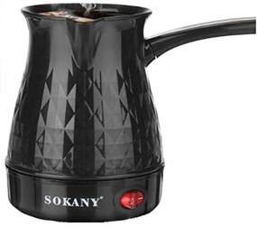 Sokany SK-219 Ηλεκτρικό Μπρίκι 600W με Χωρητικότητα 500ml Μαύρο