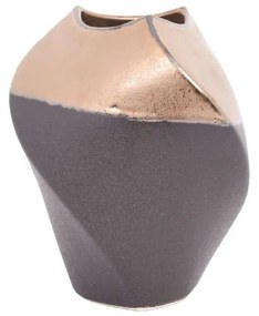 Βάζο Κεραμικό 003-92-016 21,5cm 605600-1 Bronze Κεραμικό