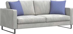 vidaXL Μαξιλάρι Καναπέ 2 pcs Μπλε τζην 45 x 45 cm ύφασμα