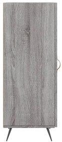 vidaXL Ντουλάπι Γκρι Sonoma 34,5x34x90 εκ. από Επεξεργασμένο Ξύλο