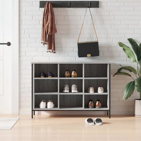 vidaXL Ντουλάπα Παπουτσιών Γκρι Sonoma