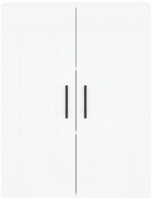 vidaXL Ντουλάπι Λευκό 69,5x34x180 εκ. από Επεξεργασμένο Ξύλο