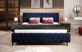 Επενδυμένο κρεβάτι Calisty-Mple-180 x 200