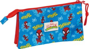 Κασετίνα Spider-Man Μπλε Κόκκινο 22 x 12 x 3 cm