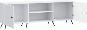 vidaXL Ντουλάπι TV 150 x 31 x 50 εκ. Λευκό Επεξεργασμένο Ξύλο