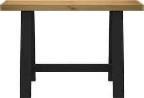 vidaXL Τραπέζι κονσόλας NOAIN με πόδια σχήματος Α 120x30x75 cm