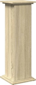 vidaXL Βάση Οθόνης με Αποθ. Sonoma Δρυς 31x30x90 εκ Επεξεργασμένο Ξύλο