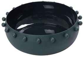 Διακοσμητικό Μπωλ AKA230 27cm Petrol Espiel Metal