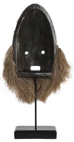 Διακοσμητική Φιγούρα DKD Home Decor Φυσικό Λευκό Κοχύλι Μάσκα (30 x 10 x 60 cm)