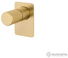 Eurorama OSO Μίκτης εντοιχισμού 1 εξόδου Light Gold Brushed
