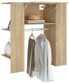 vidaXL Ντουλάπι Διαδρόμου Sonoma Δρυς 97,5 x 37 x 99 εκ. Επεξεργ. Ξύλο