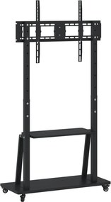 vidaXL Βάση Τηλεόρασης με Τροχούς 32-90Ιν. Max VESA 800x600χιλ. 100κ.