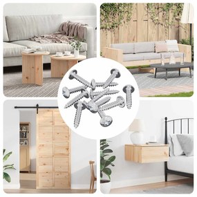 vidaXL Βίδα Αυτο-τρυπητή 10976 pcs Επικαλυμμένο με ψευδάργυρο Ατσάλι