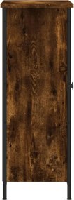 vidaXL Ντουλάπι Καπνιστή Δρυς 70 x 30 x 80 εκ. από Επεξεργ. Ξύλο