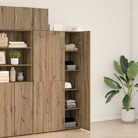 vidaXL Highboard artisan δρυς 70 x 42.5 x 185 εκ Επεξεργασμένο ξύλο