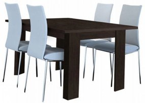 Intrahome Τραπέζι "ΦΑΙΗ" ανοιγόμενο σε χρώμα βέγγε 120+40x72x78 Intrahomesa-00652492