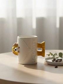 Stewehome Κούπα από κεραμικό με φιγούρα αρκούδας 3D