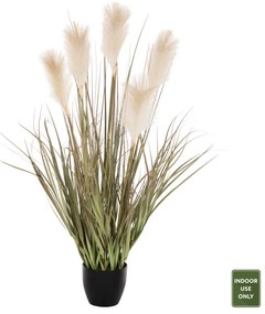 ΔΙΑΚΟΣΜΗΤΙΚΟ ΣΥΝΘΕΤΙΚΟ ΦΥΤΟ ΗΜ4014 GRASS + ΦΤΕΡΑ ΣΕ ΓΛΑΣΤΡΑ Φ14,5x12,5-95Yεκ.
