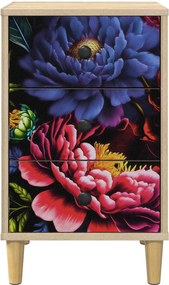 vidaXL Κομοδίνο KIEL Sonoma Δρυς 36 x 33 x 60 εκ Επεξεργασμένο Ξύλο