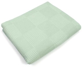 Κουβέρτα Πικέ Κούνιας (120x150) Dimcol Cotton Φιστικί