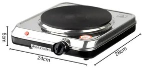RAF Ηλεκτρικό Μάτι Κουζίνας 1500W R.8005 - Electric Stove