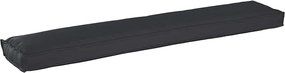 vidaXL Σετ Μαξιλαριών Πάγου 2 pcs Μαύρο 200 x 40 x 8 εκ.