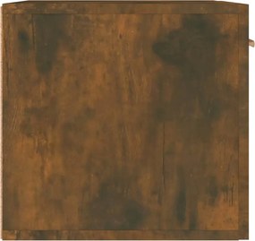 vidaXL Ντουλάπι Τοίχου Καπνιστή Δρυς 60x36,5x35 εκ. Επεξεργασμένο Ξύλο