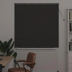 vidaXL Ρολό Παραθύρου με κουρτίνες Άλλο Σκούρο γκρι 130 x 130 cm Αλουμίνιο