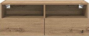 vidaXL Βάσεις τηλεόρασης 2 pcs Artisan Oak Επεξεργασμένο ξύλο