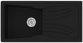 Sanitec Classic 328 Metallic Space Ένθετος Νεροχύτης 55 cm