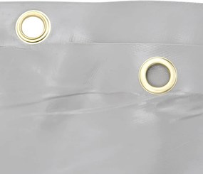 vidaXL Μουσαμάς Γκρι 1 x 2,5 μ. 650 γρ./μ²