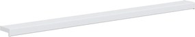 vidaXL Σαβανωτό Παραθύρου Λευκό 160 x 10 x 4,5 εκ PVC