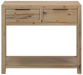 vidaXL Τραπέζι Κονσόλα 82 x 33 x 73 εκ. από Μασίφ Ξύλο Ακακίας