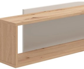 Ράφι τοίχου Belfort ZP Cashmere - Artisan Oak 151x20x32 εκ.