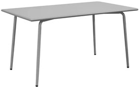 BRIO Flat Τραπέζι-Pro Κήπου - Βεράντας, Μέταλλο Βαφή Cool Grey 4C