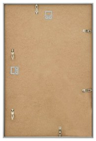 vidaXL Κορνίζες Κολάζ για Τοίχο 3 τεμ. Ασημί 42 x 59,4 εκ. MDF
