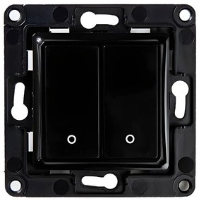 Shelly wall switch 2 button (black)