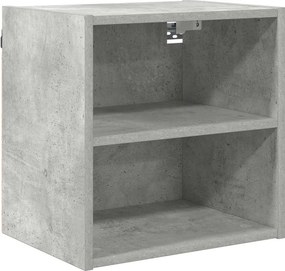 vidaXL Κρεμαστό ντουλάπι Σκυρόδεμα Γκρι 40 x 29,5 x 40 εκ.