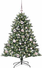 vidaXL Τεχνητό Χριστουγεννιάτικο Δέντρο με 150 LED Πράσινο 120 cm
