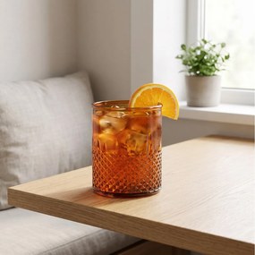 ΠΟΤΉΡΙΑ ΠΟΤΗΡΙ GLASS DROPS DIAMANTE 400CC 11CM TOPAZ