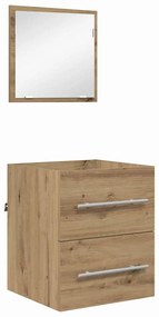 vidaXL Ντουλάπι Μπάνιου 41 x 38.5 x 48 cm Επεξεργασμένο ξύλο