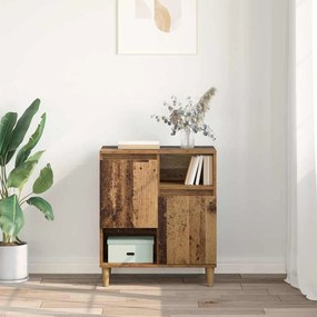 vidaXL Πλαϊνό γραφείο Παλαιό ξύλο 35 x 60 x 70 εκ Επεξεργασμένο ξύλο