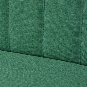 vidaXL Καναπές Πράσινος 117 x 55,5 x 77 εκ. Υφασμάτινος