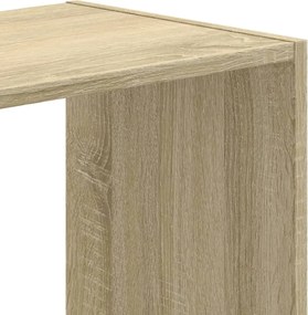 vidaXL Βιβλιοθήκη Sonoma Δρυς 68,5x32x68,5 εκ. από Επεξεργ. Ξύλο