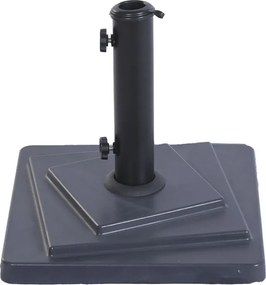 Βάση ομπρέλας Home ESPRIT Μαύρο 36 x 36 x 35 cm