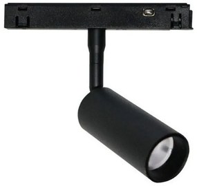 Σποτ VT-2101990 Μαγνητικής Ράγας Magna-S1X 5W 4000Κ 400lm Ø3,5x8cm Black Metanor